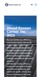 Mobile Screenshot of koreancentersf.org